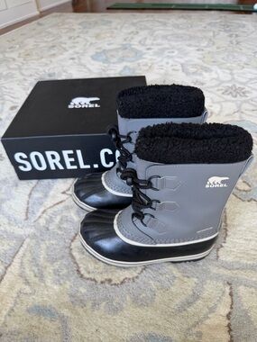 Sorel Kids’ Waterproof Snow Boots, Size 2